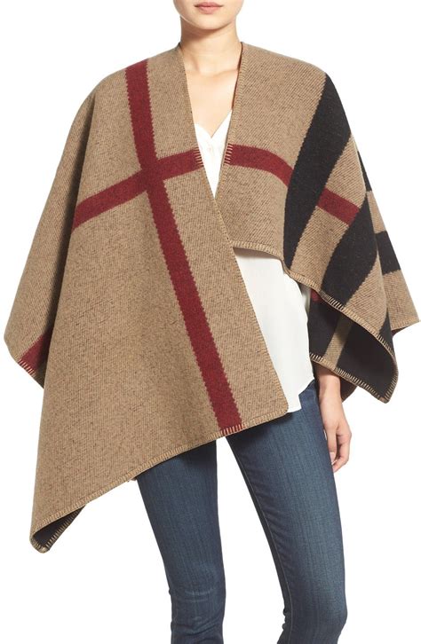 burberry shawl cape|burberry cashmere cape poncho.